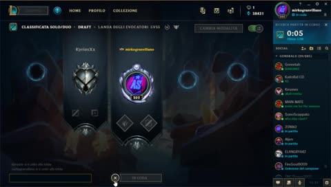 si prova un nuovo gioco.