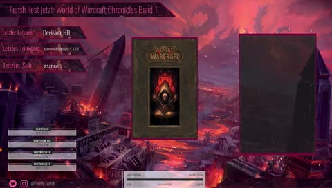 [Live Hörbuch[ Lesen zum lauschen #5 WoW Chronicles