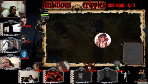 Ambitous Cripples #17 Message