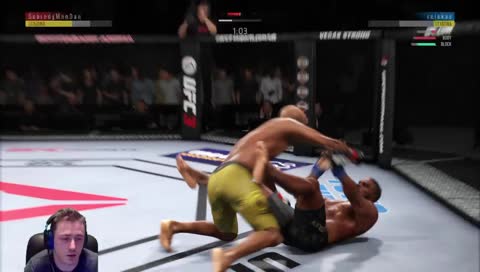 [ENG] UFC 3 | McNubface Daily Challenges | Road To Gold Perma Perks | Music [Ps4-Pro]