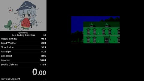 gimmick speedruns (goal: 10:3x)