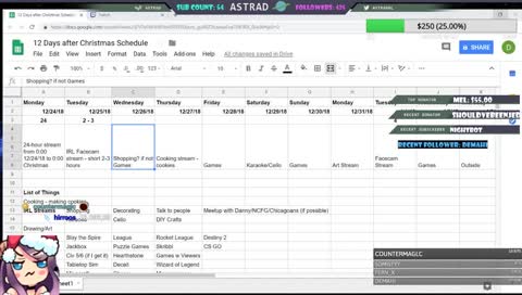 help me decide what to do for 12 days of streaming after christmas