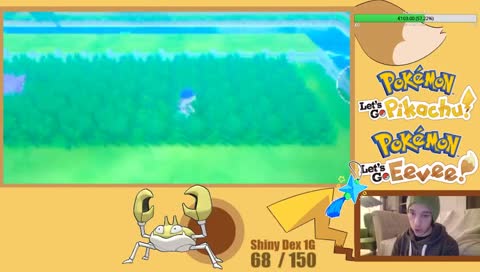 Live HAPPY BIRTHDAY TO ME Pokemon let's go Eevee/Pikachu #16 Krabby
