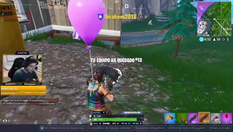[ESP]FORTNITE CON UN PRO @MAHERION  CODIGO ROE : UJJZGQ921IC