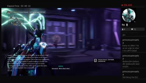 Fortuna!  Playing with viewers. Twitch drops