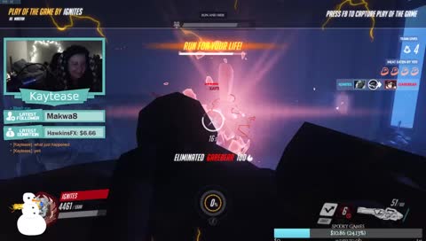 Asheing through the snow, with a one Orisa sleigh !alerts !sub !sip !discord !surgery !twitter