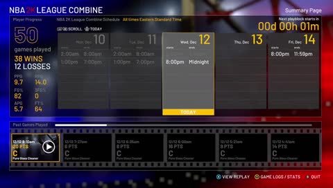 NBA 2K LEAGUE COMBINE!!!!