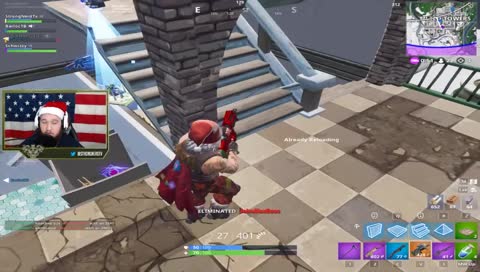 Santa Plays Fortnite!!!! 