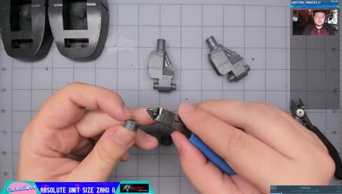 MEGA SIZE ZAKU II OH GOD ITS SO BIG - Streamgunpla [Gunpla] [Gundam] [Plamo]