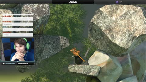 Come watch me play Getting over it