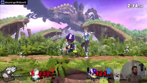 [EN] Smash Brothers Ultimate 1v1 fights room: twitch-xcadril