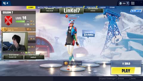 Fortnite: LinKel7 está de regreso