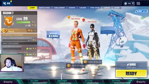 More season 7 shenanigans.  Playing some fortnut | !sub !schedule !discord !terrance