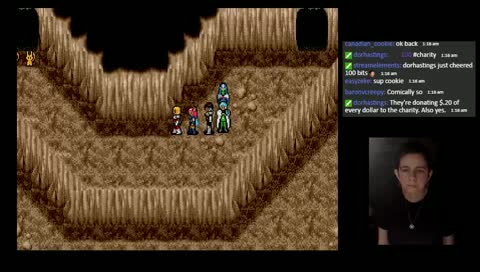 Punching Dark Force in the face with my sword