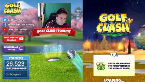 Golf Clash LIVESTREAM, Opening round - PRO + EXPERT - Festive Cup Tournament!