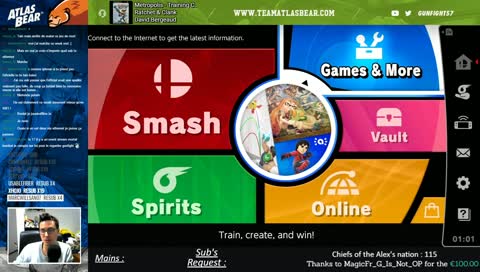 AtlasBear Gunfight ! Smash and then SFV ! [Fr/Eng/日本語]