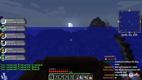 Pixelmon - Literally just fishing (We got the Shaymin already)