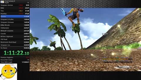 No Voice/Facecam couse i have a cold. Final Fantasy X HD Remaster any% Speedrun [PC][GER] 