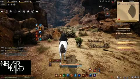 black desert online fogan 61 lvl  wizard push 62