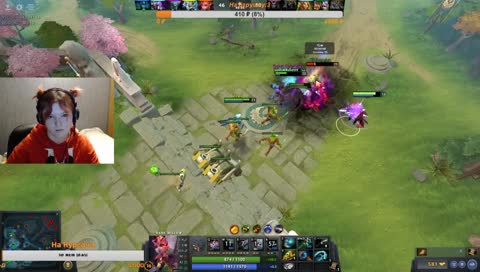 Dota 2  с тян,го играть:3