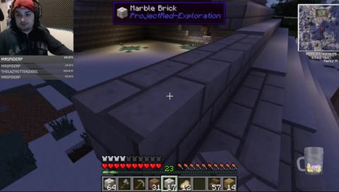 100 Player Server, 90+ Spots Left! - Building A Huge Aztec Temple