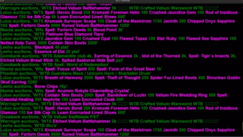 The East Commonlands tunnel on P99 Blue.