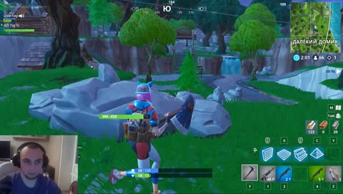 Треним Fortnite, выполняем квестики