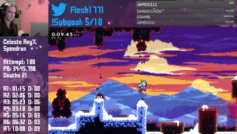 [Eng] "Prescription for sleep Celeste" is beautiful! Now some Any% runs [PB 34:45]