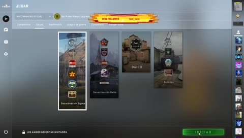 Feedeando en csgo xd