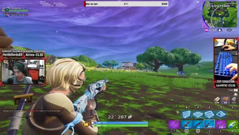 [FR/PC] duo de couille sur un tournois fortnite ALIGATO senpai [FACECAM/HANDCAM]