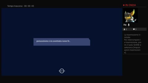 Trasmissione PS4 live di gianlucacolosimo