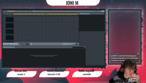 Pasando el rato intentando componer una canción
