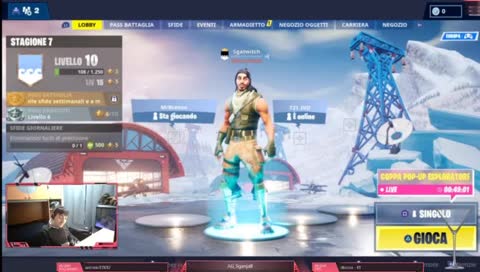 Secondo giorno su fortnite col pad....che nabbo ragazzi!!!!!!