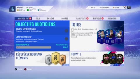 Récompenses Rivals et Fut Champ! 