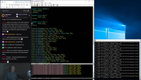 Game engine development in C from scratch