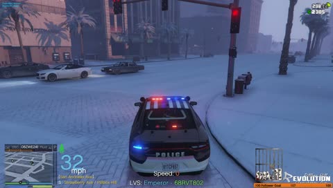 Just a blimp passing by