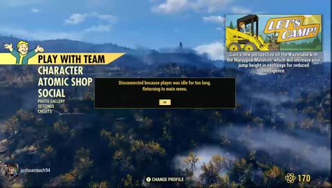 Fallout76 w\joshuacouch94