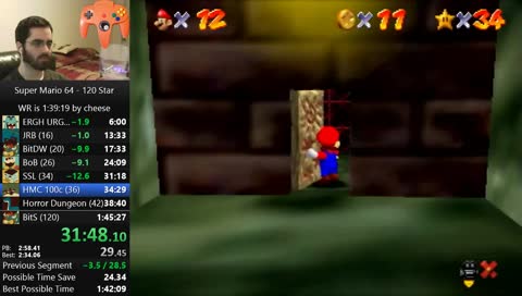 [N64] 120 Star (PB = 1:45:27) | #charity when cheering