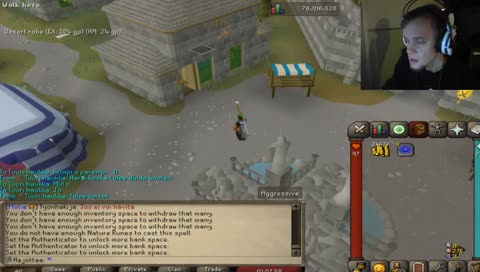 getting 87 craft for anguish - ironman