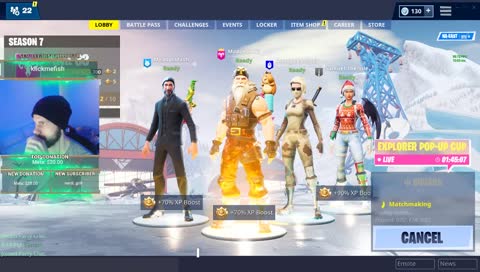 10 Subs tonight and I shave my beard...