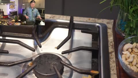 [COOKING] WAHOO! (fish night) + GREEN GODDESS dressing, SPINACH SALAD, BARLEY, AVOCADO, GOOSEBERRIES