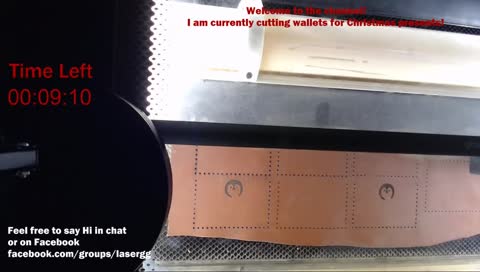 Making Wallets With A Laser Cutter! #Christmas