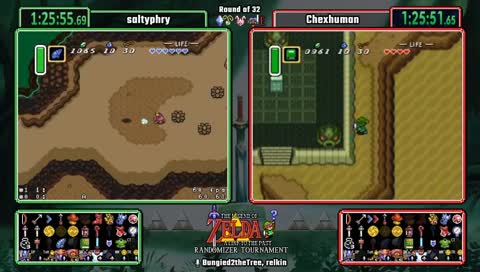 A Link To the Past Randomizer Fall 2018 Tournament. saltyphry vs Chexhuman. !alttpr for info, !mode for settings