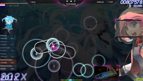 Osu! Stream for a bit then to a different game