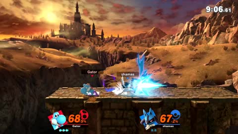 Messing around on Smash w/ Frens :]