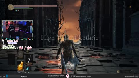 FOR THE KIDS! | ST. JUDE LETS GOOO | DARK SOULS 3 STREAM | TWITTER @HUNTSMANSX