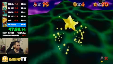Super Mario 64 70 Star Speedyruns (NEW EMOTE HYPE!)