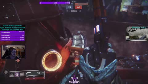 First play through Forsaken | Vbucks !Giveaway |
 !social !discord | Informative | Chiill |