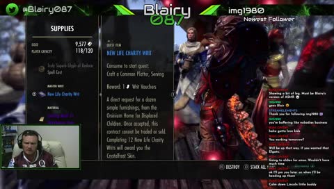 (AUS) Tamriel Adventures With Blairy. New Life Festival Quests and Random Dungeons