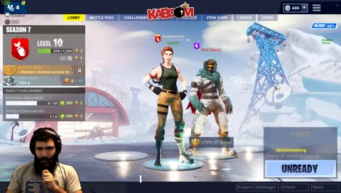 Playing some Fortnite with Yewth